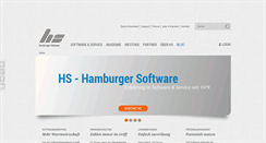 Desktop Screenshot of hamburger-software.de