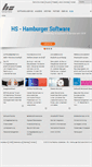 Mobile Screenshot of hamburger-software.de